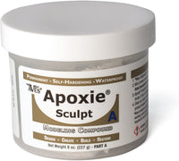 Adhesivo moldeable Apoxie Sculpt, Blanco - Arteztik
