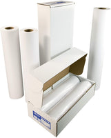 Alliance CAD rollos de papel, 24" x 150', 96 brillante, 20 lb – 4 rollos por caja – rollos de tinta Jet Bond con núcleo de 2" - Arteztik
