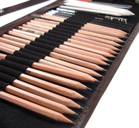 Juego de lápices de dibujo, Ho! Kit de dibujo artístico de 30 piezas, lápices de grafito, lápices de carbón, bolígrafo borrable de papel, gomas de borrar, bolsa de lona para manualidades, regalo perfecto para niños, adolescentes, adultos, artistas princip - Arteztik
