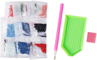 Kit de pintura de diamantes de imitación 5D para decoración del hogar - Arteztik
