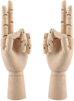 Maniquí de madera de 12.0 in con forma de mano para dibujar, dibujar, pintar - Arteztik
