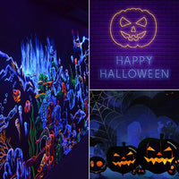 12 Color Glow in The Dark Pigment Powder, Premium Quality Luminous Powder with Lamp,0.7oz Each (Total 8.4oz) - Arteztik
