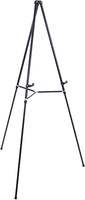 Caballete de piso para exhibiciones y presentaciones de aluminio, negro, alto, de 66 pulgadas, de US Art Supply (1 unidad) - Arteztik
