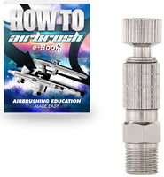 PointZero Airbrush Quick Release (Disconnect) juego de acoplamiento – 1/8 pulgadas. BSP - Arteztik
