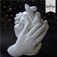 Kit de fundición de mano familiar de Edimburgo para 4 – kits de fundición de mano para la familia, kit de moldeo de mano familiar, perfecto para ideas de regalo de la familia y regalos de vacaciones familiares – el embalaje puede variar - Arteztik
