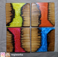 42 G/1.5Oz Toscana Sunset polvo de mica pigmento (epoxi, resina, jabón, Plastidip), color negro diamante pigmentos por CCS - Arteztik
