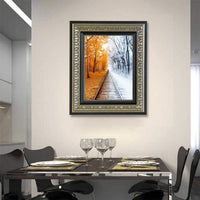 Kits de pintura de diamante 5D para adultos taladro completo 12.0 x 16.0 in con diamantes de imitación de cristal de punto de cruz bordado paisaje pintura de diamante arte arte para sala de estar hogar decoración de pared regalo - Arteztik
