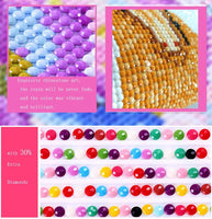 Kit de pintura de diamante 5D para adultos y niños, para bordar con diamantes de imitación, 16.0 x 20.0 in - Arteztik

