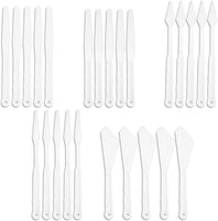 Paleta de pintura de plástico para pintura acrílica, manualidades (25 piezas) - Arteztik
