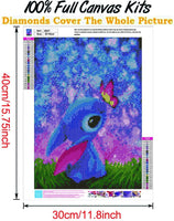 Kit de pintura con diamantes 5D, pintura con punto de diamante de perforación completa, arte de diamante perfecto para relajación y decoración de pared del hogar, 12 x 16 pulgadas - Arteztik
