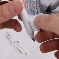84 piezas de mezcla de tocones y tortilliones, licuadoras de papel, lápices de arte, lápices de dibujo para estudiantes artista, herramientas de dibujo de bosquejo de carbón - Arteztik
