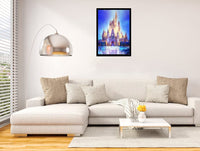 Kit de pintura de diamante 5D DIY para adultos, granmp Full Drill Crystal Rhinestone Painting Kit Diamond Cross Stitch Paint by Number Kits Rhinestone Embroidery para Home Wall Decoración Castle, 11.8"x17.7" - Arteztik
