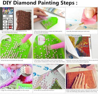 Dylan's Cabin - Kit de pintura de diamante 5D para adultos, bordado de taladro completo por números, manualidades, decoración de paredes en el hogar - Arteztik
