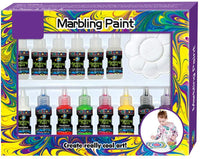 marmolado Kits de pintura niños agua Color Ebru Starter Set para innovador de tela de papel hecho a mano Art juguetes - Arteztik
