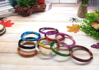 Vincilee - 10 rollos de alambre de aluminio para manualidades, de varios colores, para hacer joyas y manualidades (0.039 in de diámetro) - Arteztik
