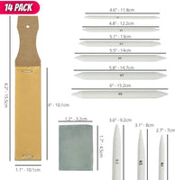 Mr. Pen – Juego de 13 unidades con borrador de arte, tocones de mezcla para dibujo, lápices de sombra para bocetos, lápices de mezcla, varillas de mezcla para dibujo, herramienta de mezcla, herramientas de mezcla para dibujar - Arteztik
