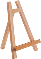 U.S. Art Supply - Caballete de mesa pequeño de 10.5 in, trípode de madera de haya, para niños, estudiantes, escuelas, pinturas, fiestas, mesas, caballetes de escritorio, portafotos de lona - Arteztik
