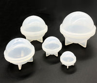 Juego de 5 moldes de silicona para arcilla polimérica, manualidades, resina epoxi, joyería, etc. - Arteztik
