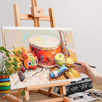 INK LAB Artist pinceles de acuarela 11 piezas de pinceles redondos para pintura de detalles para acuarelas, acrílicos, tintas, aceite de gouache y pintura Tempera - Arteztik
