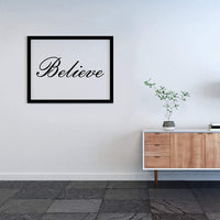 Plantilla de 8 piezas de palabras, plantillas reutilizables para letreros inspiradores de citas para crear inspirar esperanza, imaginar risa y creer para pintar en paredes de madera, manualidades - Arteztik
