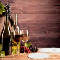 5 moldes de resina de silicona, moldes de resina para hacer vino, moldes de resina de silicona, posavasos, moldes de resina para copas, moldes de resina para hacer posavasos, para hacer vinos. - Arteztik
