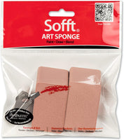 Colorfin Sofft Art Esponja, ángulo de plana - Arteztik
