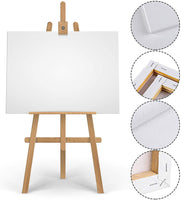 URATOT 8 piezas de lienzo en blanco para artistas, varios tamaños, varios paneles de lienzo, creativos paneles de pintura en blanco acrílico, pintura al óleo, tabla de acuarela para pintar - Arteztik
