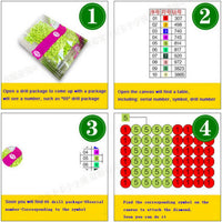 Ukerdo Kit de pintura de diamante para manualidades, taladro completo, Van Gogh, imágenes de noche estrelladas para decoración de pared - Arteztik
