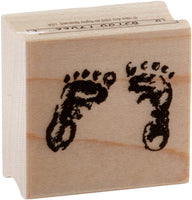 HERO Arts pies de bebé Woodblock sello - Arteztik
