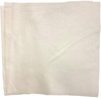 Cuero de vaca de grano natural: piezas de cuero precortadas de 12 x 12 pulgadas (blanco apagado) - Arteztik
