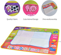 Geniteen Aqua Magic Doodle Mat Water Doodle Dibujo Mat Colorido Educativo Arte Escribir Mat - Arteztik
