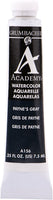 Grumbacher Academy Pintura de acuarela, 0.3 fl oz, Van Dyck Brown Hue (A222) - Arteztik
