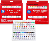 S & E TEACHER'S EDITION Pintura acrílica 24 colores - Arteztik
