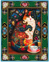 Kit de pintura de diamante 5D hecho a mano para adultos, taladros redondos completos, para hacer mosaicos, punto de cruz, manualidades, decoración del hogar (15,75 x 19,69 pulgadas) - Arteztik
