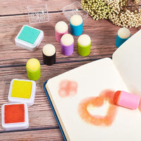PH PandaHall 40pcs 5 Colors Finger Sponge Daubers Craft Drawing Project Finger Painting Sponge Set for Painting Art Ink Crafts Chalk Card Making - Arteztik
