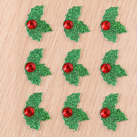Amosfun - 5 hojas de pegatinas decorativas para Navidad, color verde y rojo - Arteztik
