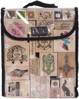 totally-tiffany sello, almacenar y Go Bolsa doble cara, 9 x 11,5 x 2 Pulgadas - Arteztik
