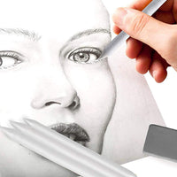 Mezcla de broches y tortillones de papel Art Blenders, palos con extensión de lápiz, borrador para estudiante Artista carbón bocetos herramientas de dibujo (14 piezas) - Arteztik

