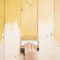 3 pinceles de cera y tiza para pintar con cerdas para muebles de madera, decoración del hogar, incluyendo pinceles de pintura con punta plana y redondos. - Arteztik
