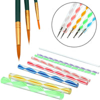 Plantillas de 29 piezas con diseño de mandala y puntos, juego de herramientas de punteado de mandala, pinceles de pintura y bandeja de pintura para pintura de roca, dibujo para colorear y proyectos de arte de dibujo - Arteztik
