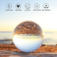 Kit de resina epoxi de 32 onzas, kit de resina de resina transparente, kit de resina epoxi y revestimiento para joyería de resina, arte, mesas de río Easy Mix 1:1 resina epoxi con palos, resina para manualidades (32 onzas) - Arteztik
