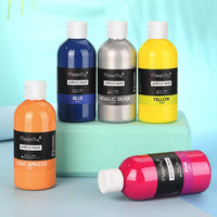 Magicfly Bulk Juego de pintura acrílica, 14 colores ricos pigmentos (8.1 fl oz/8.12 fl oz. ), pintura no destiñe, no tóxica para pintar sobre lienzo, ideal para niños, artistas y pintores aficionados - Arteztik
