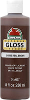 Apple Barrel 20424E Pintura acrílica brillante en varios colores 236ml (8 onzas), color azul brillante (gloss real blue)
