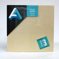 Arte Alternativas Madera Panel super Value Galería 12 x 12 pack de 3 - Arteztik
