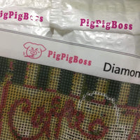 Kit de pintura de diamantes de Coffee Time – PigBoss 5D pintura completa de diamantes por números – bordado de diamante de cristal punto de cruz café decoración de cocina Art regalo para adultos (11.8 x 11.8 pulgadas) - Arteztik
