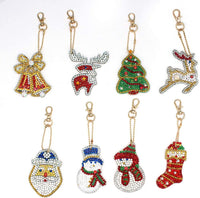CooCu - Llavero con diamantes de imitación, diseño de mosaico con diamantes de imitación, para hacer taladros decorativos, arte y manualidades, para adultos y niños (corazón) - Arteztik
