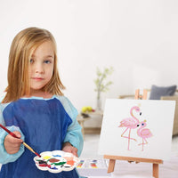 Blot - Juego de pintura acrílica para niños con 28 pinceles y paleta de pintura de caballete de mesa, suministros de pintura para niños - Arteztik
