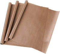 Juego de 3 láminas de teflón PTFE para transferencia de calor, de 16 x 24 pulgadas, antiadherentes, fabricación resistente al calor - Arteztik
