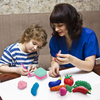 Arcilla de modelado – 50 colores de arcilla seca al aire, arcilla mágica de moldeo DIY para Slime añadir ins & Slime Suministros, juguetes para niños Set para niños y niñas - Arteztik
