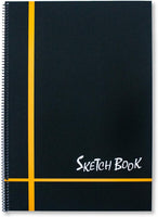 Cuaderno de bocetos de doble cara de 8.3 x 11.8 in, 18 hojas, tapa dura, papel de dibujo duradero, ideal para niños y adultos, fabricado en Japón, calidad premium - Arteztik
